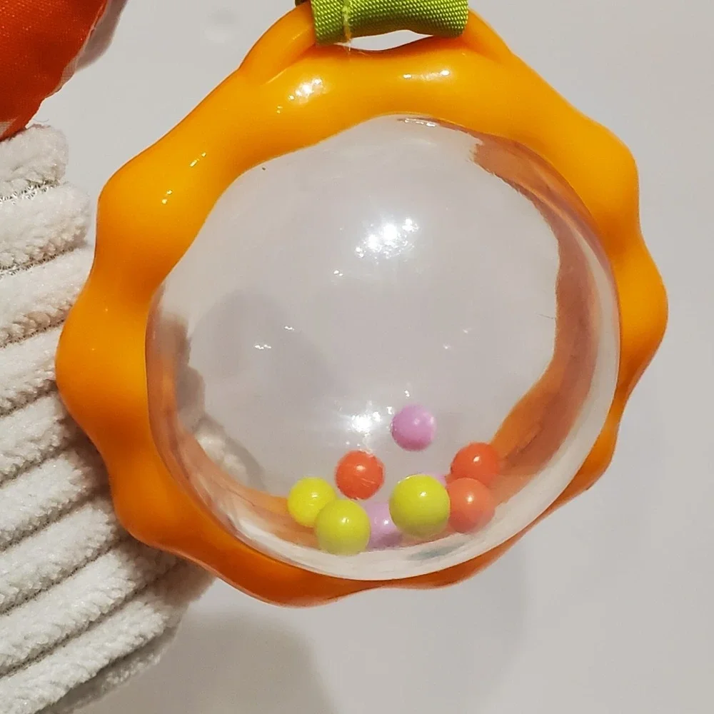 Bright Starts Elephant‎ Baby Rattle and Crinkle Teether Set